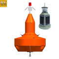 Rotational moulding solar power light floating navigation aids floater buoy